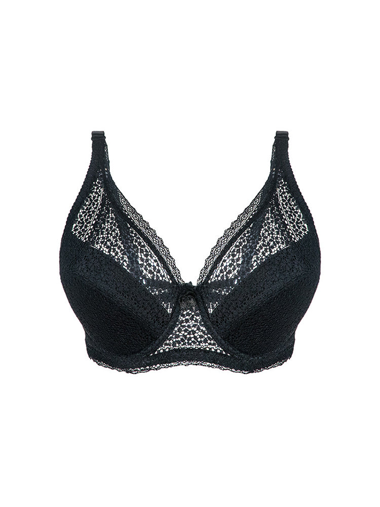 Women's Romantic Cutout U-back Underwire Bra