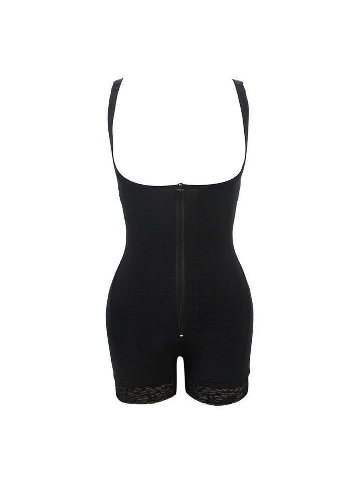 Soft Open Bust Tummy Control Slimmer Shapewear