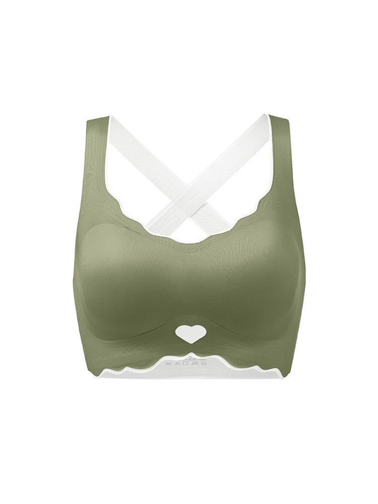 Seamless Wire-Free Minimizer Sports Bras