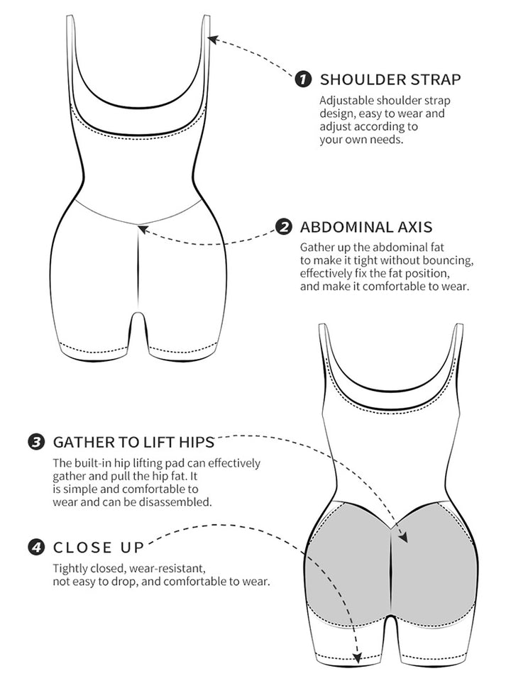 Buttocks Sponge Pad Thick Hip Lifting Shapewear