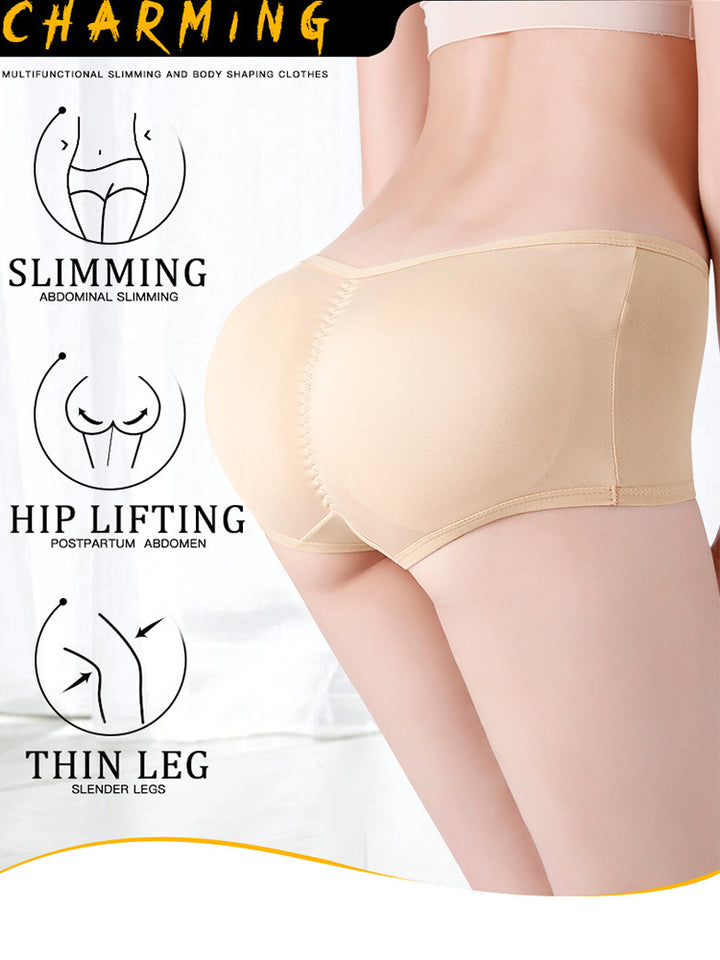 Seamless Control Butt Lifter Pads Shapewear Shorts
