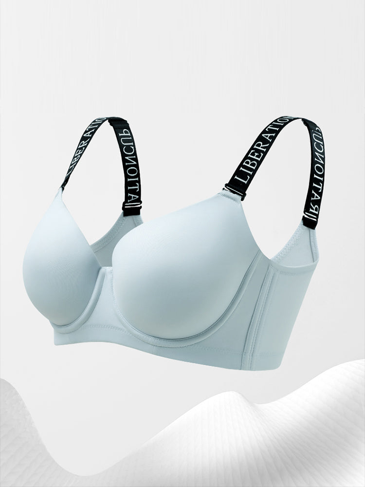 Solid Color Super Push Up Underwire Bras