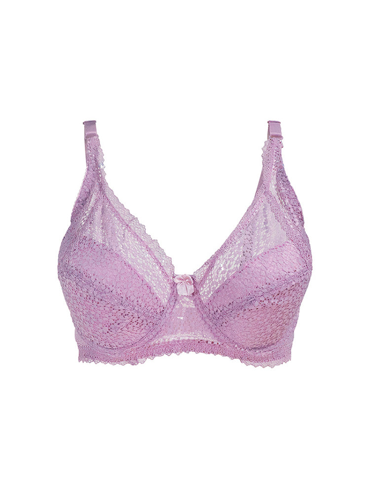 Women's Romantic Cutout U-back Underwire Bra