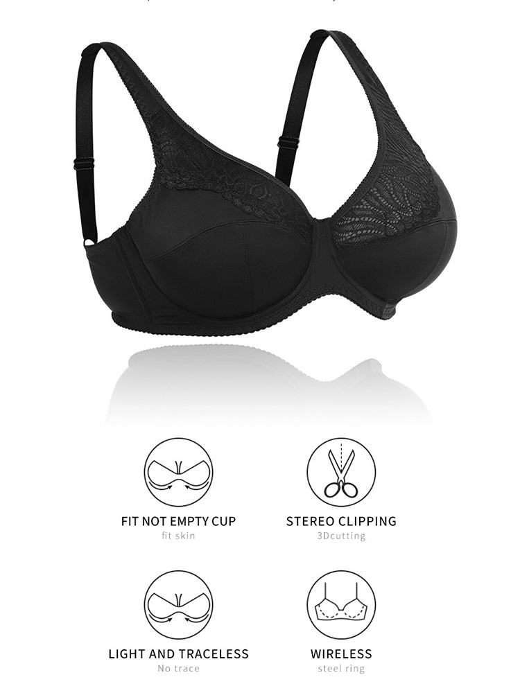 Full Coverage Plus Size Underwire Bras
