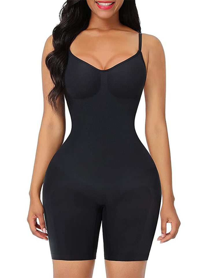 Seamless Butt Lifter Bodysuit Thigh Slimmer Shapewear
