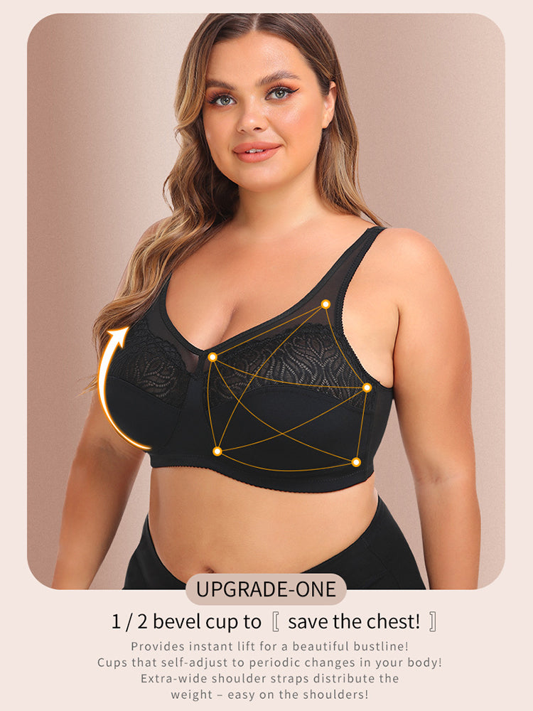 Women's Breathable Wireless Lift Up Bras