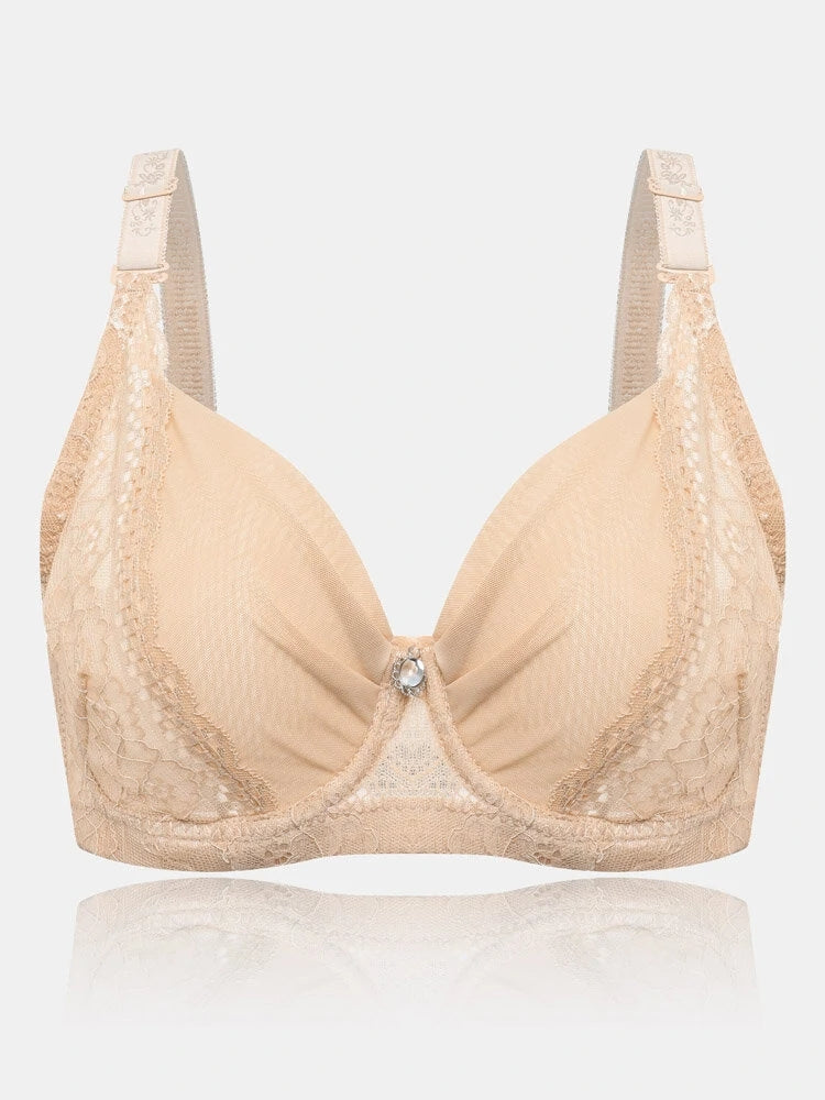 Sexy Ultra Thin Breathable Mesh Minimizer Bras