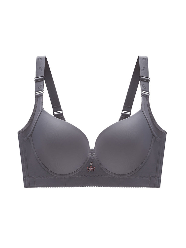 Seamless Push Up Wireless Side Support Bra