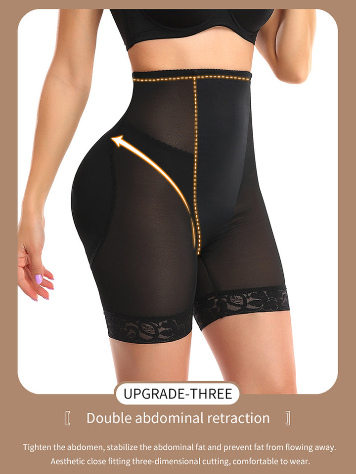 High Waist Thickened Sponge Pad Butt Lifting Shapewear