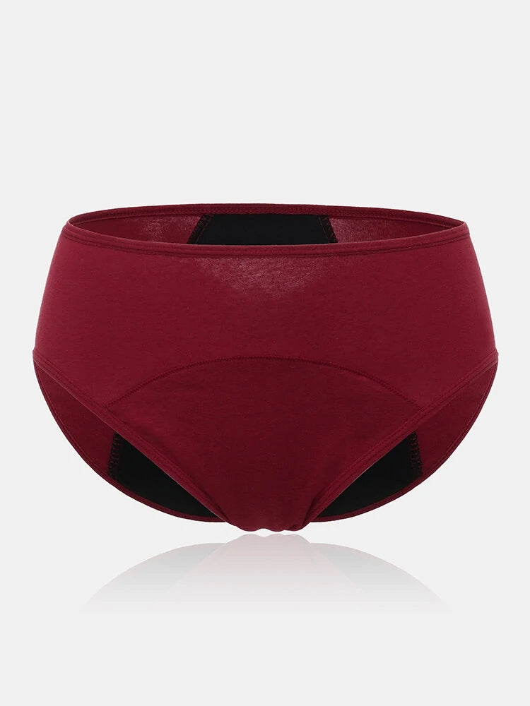 4-Pack Women's Seamless Low Waist Period Panties