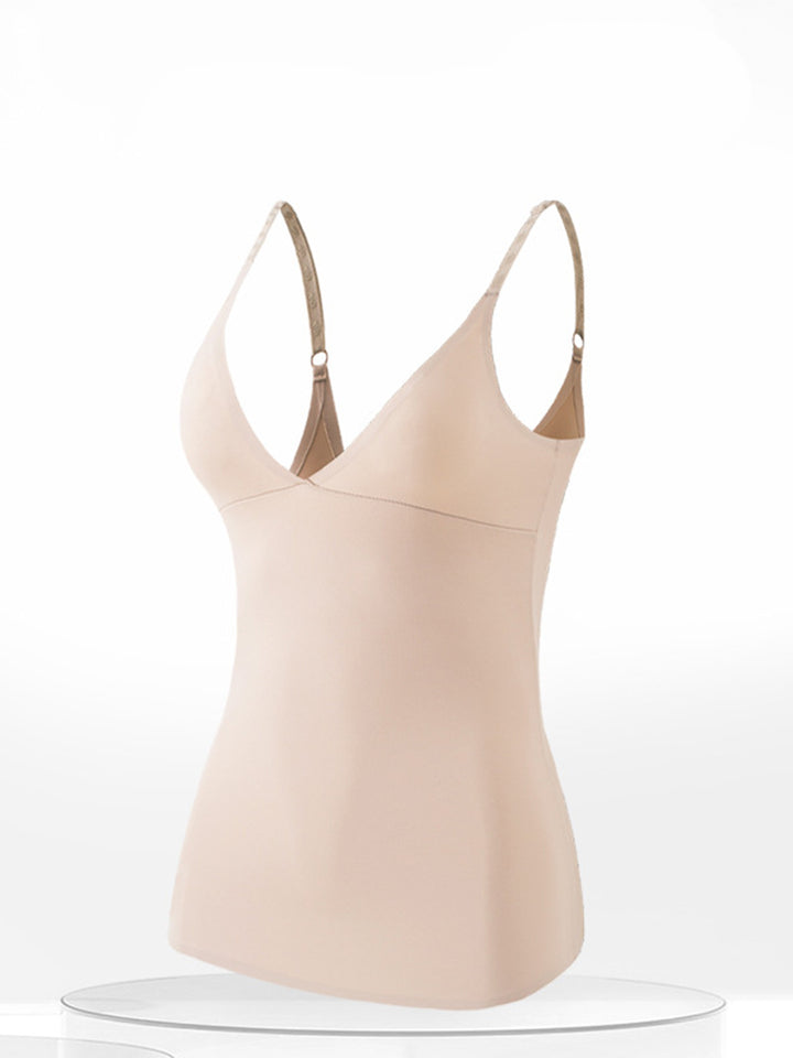 Women Tank Tops Compression Body Shaper Slimming Strap Camisole Shapewear