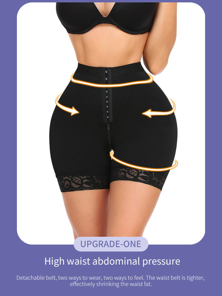 Upgraded Zipper Crotch Tummy Control Shapewear Shorts