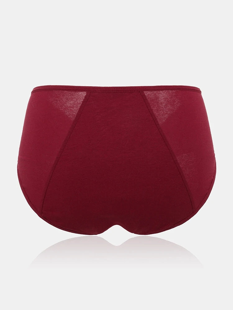 4-Pack Women's Seamless Low Waist Period Panties