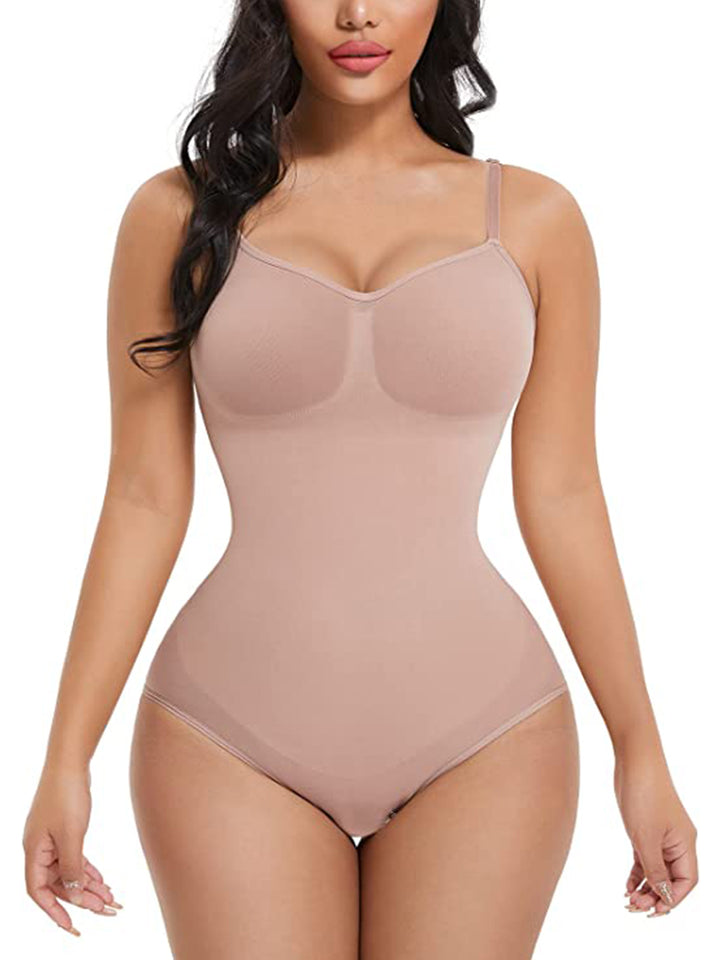 Seamless Butt Lifter Bodysuit Thigh Slimmer Shapewear