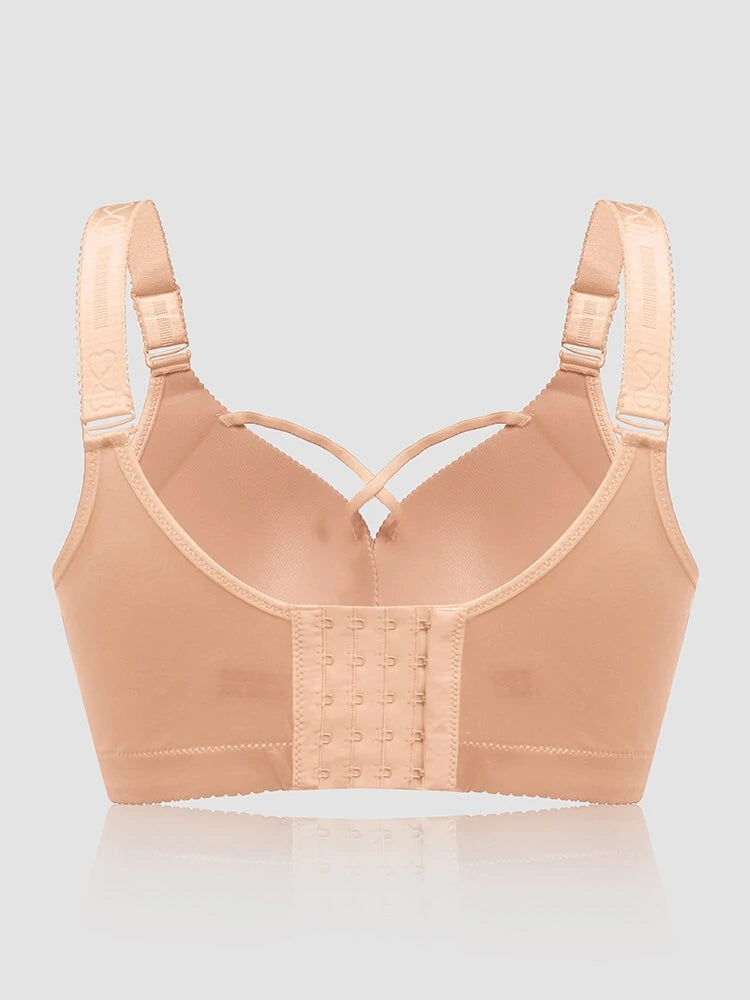 Sexy Front Criss Cross Push Up Wireless Bras