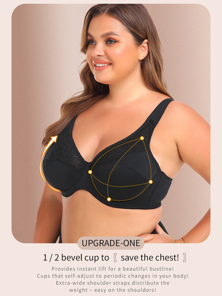 Full Coverage Plus Size Underwire Bras