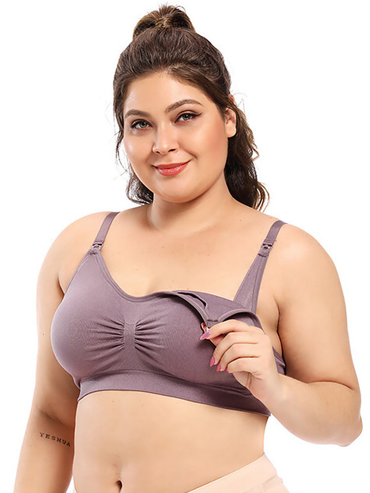 Women's Sleeping Comfort Wireless Breastfeeding Bras