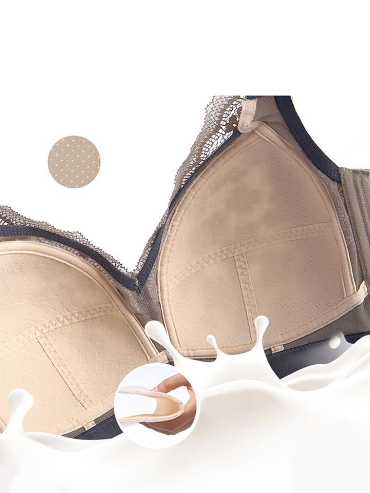 Natural Latex Cotton Ultra Minimizer Wireless Bras