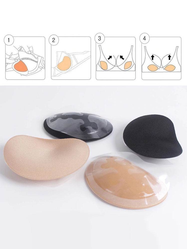 3-Pack Women's Swimsuit Bikini Set Padded Push Up Bra Chest Pad