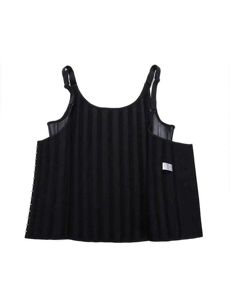 Latex Vest Waist Cincher Trainer Trimmer Girdle Workout Corset Body Shaper