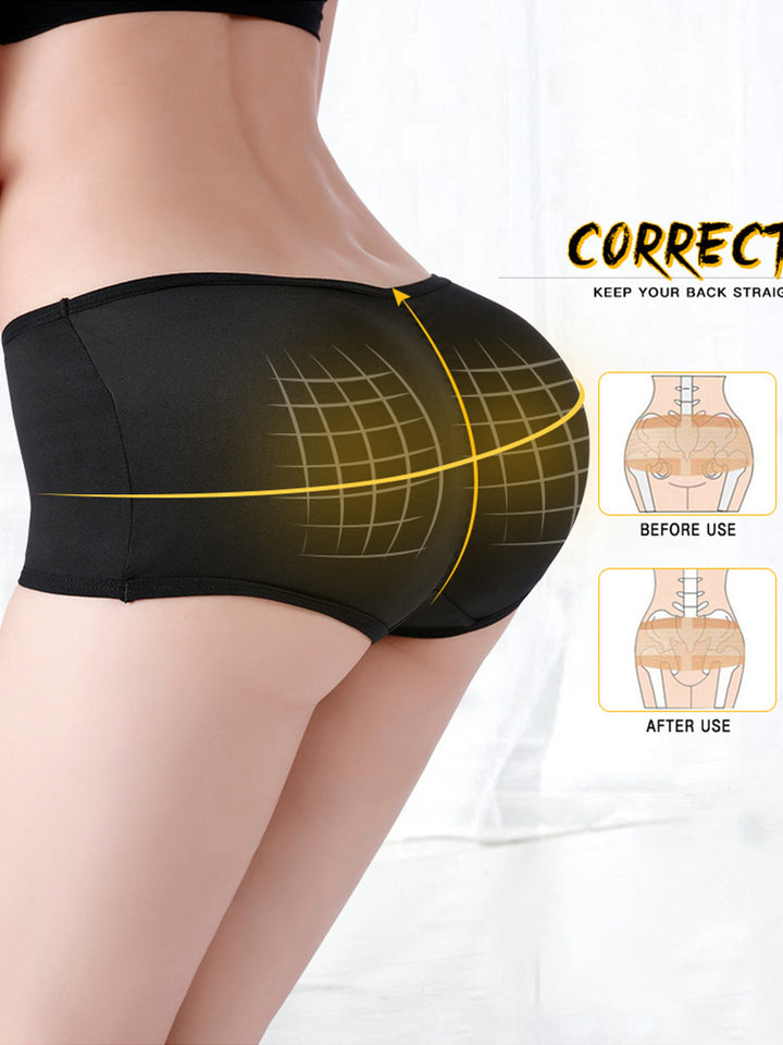 Seamless Control Butt Lifter Pads Shapewear Shorts
