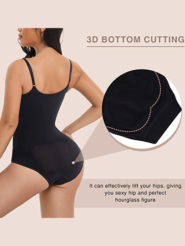 Seamless Butt Lifter Bodysuit Thigh Slimmer Shapewear