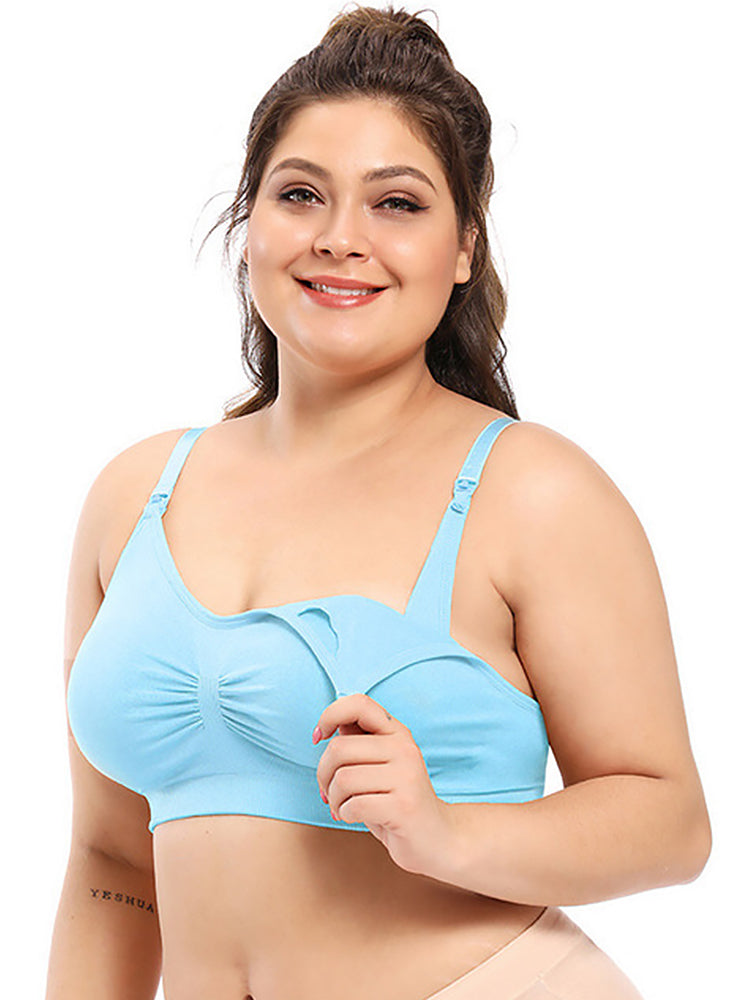 Women's Sleeping Comfort Wireless Breastfeeding Bras