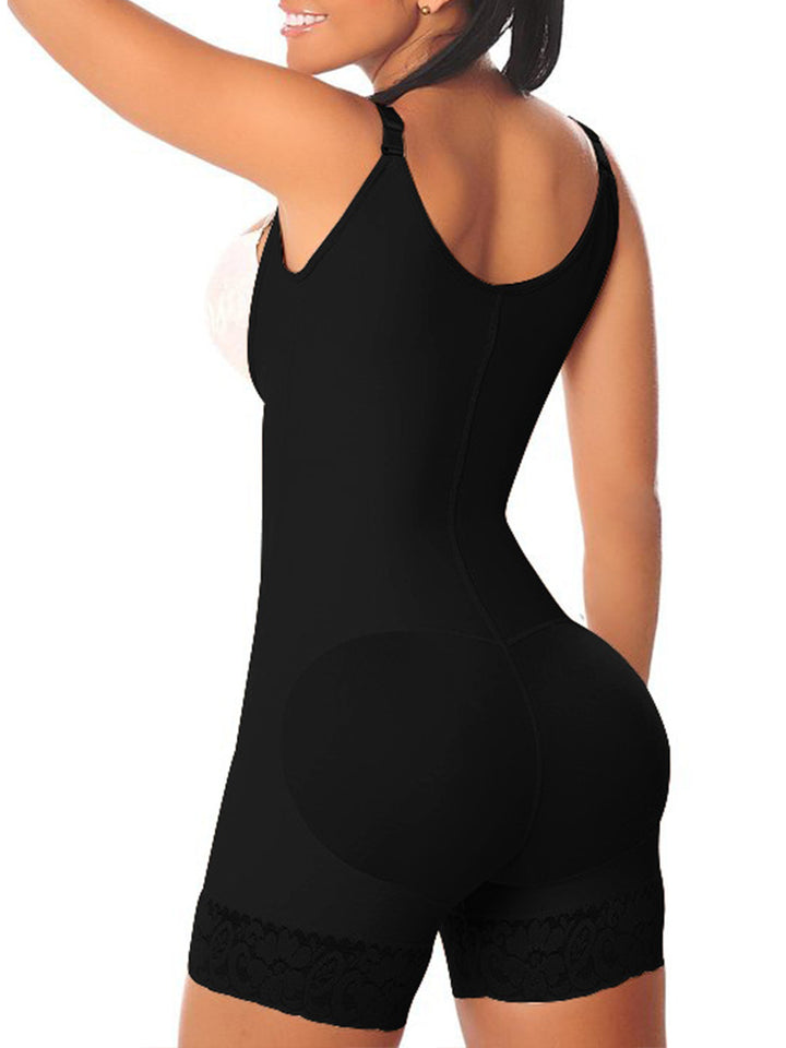 Soft Open Bust Tummy Control Slimmer Shapewear