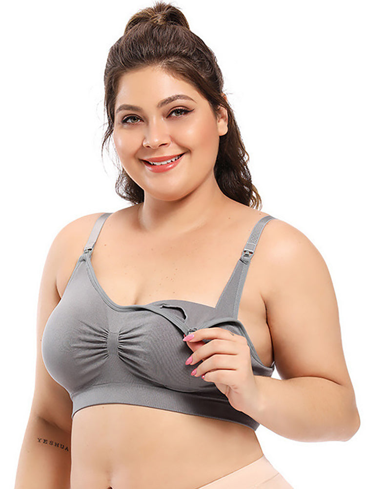 Women's Sleeping Comfort Wireless Breastfeeding Bras