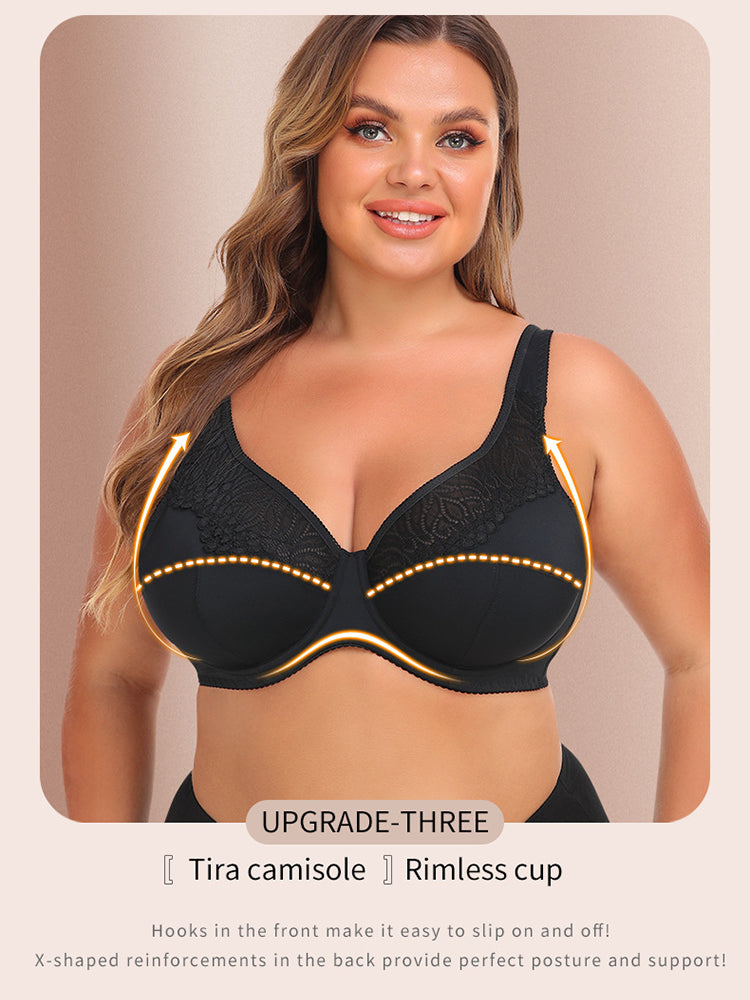 Full Coverage Plus Size Underwire Bras