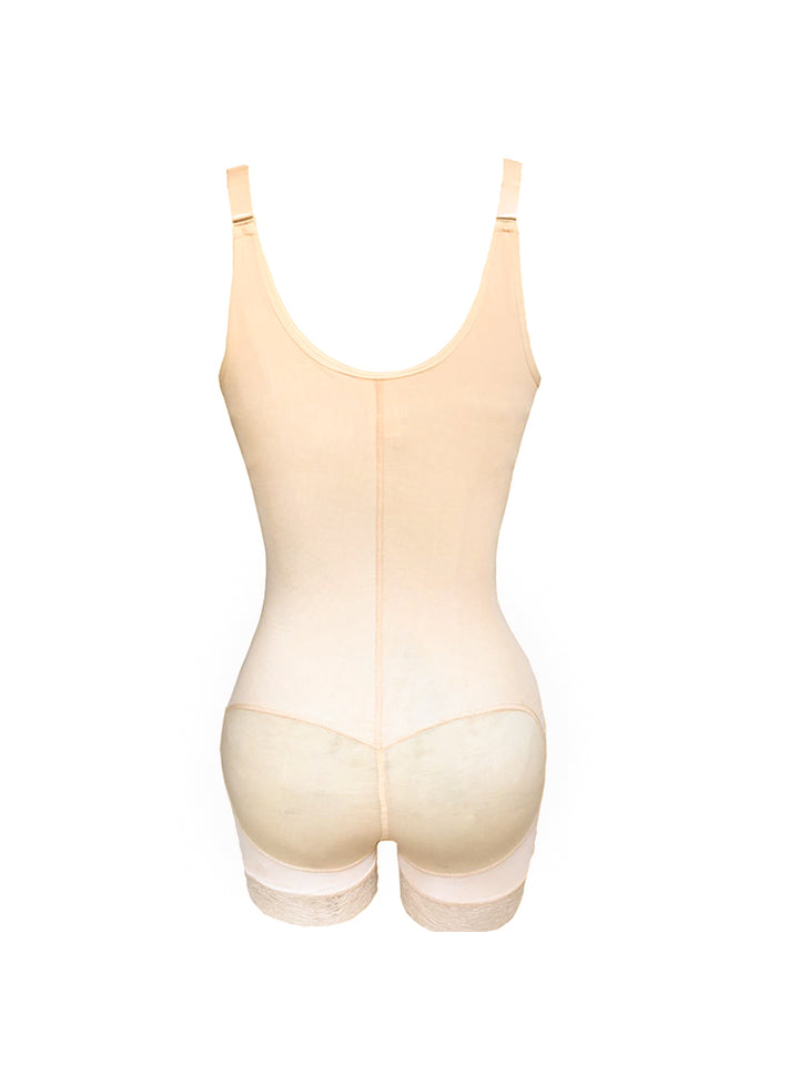 Soft Open Bust Tummy Control Slimmer Shapewear