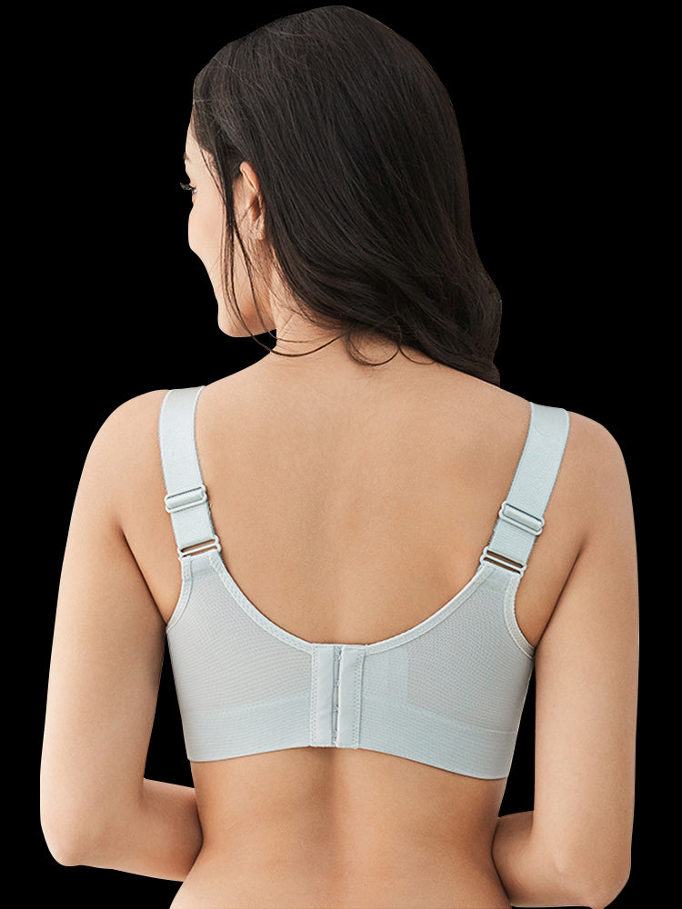 Breathable Deep V Minimizer Bras