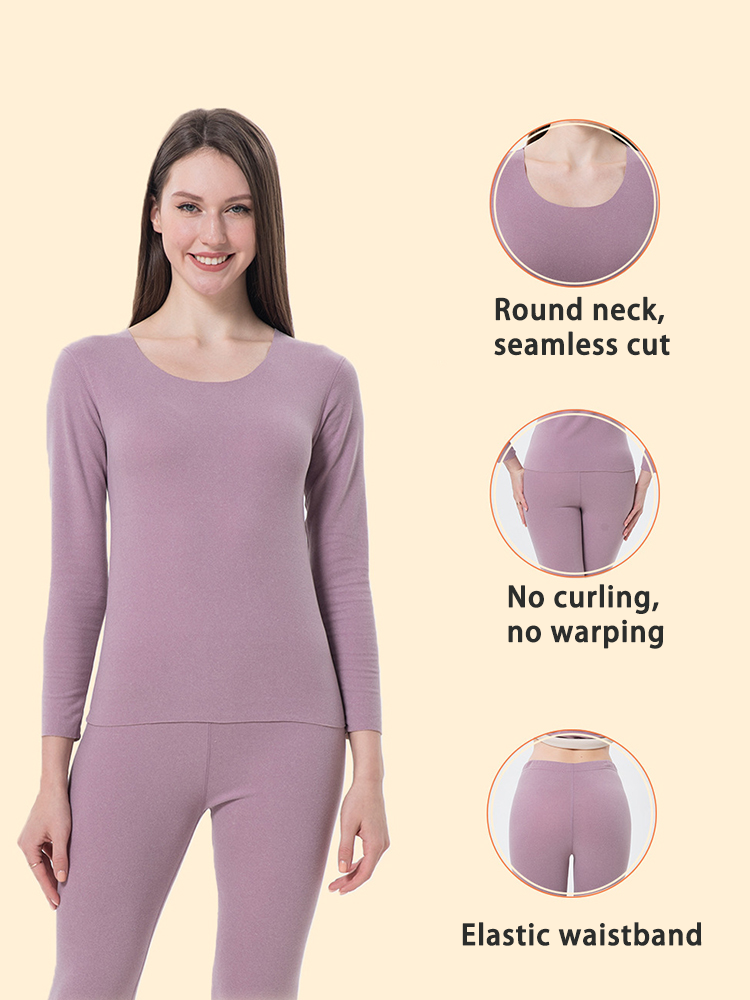 Solid Color Simple Dralon Thermal Set