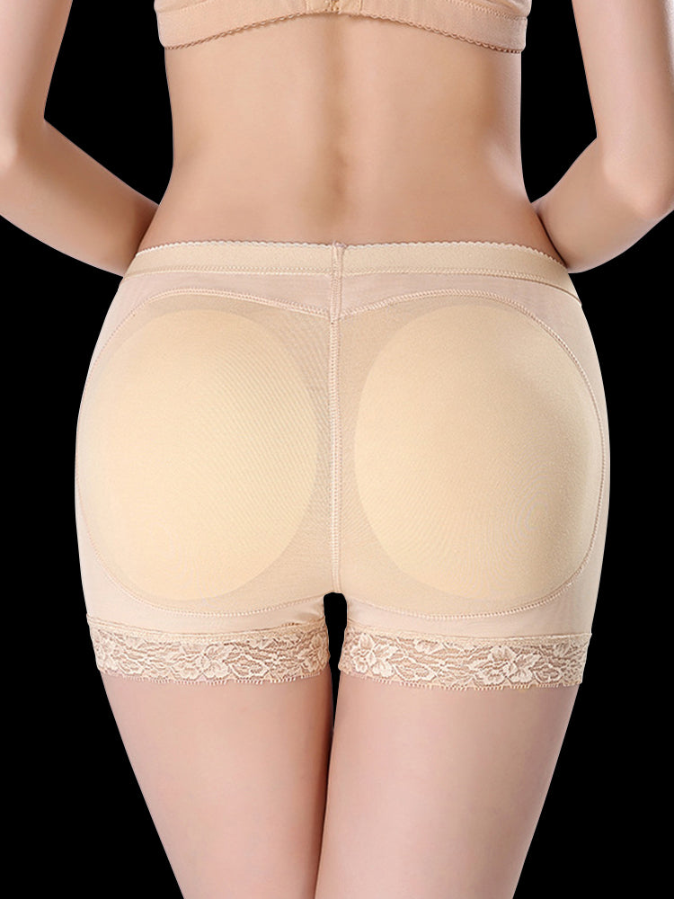 Soft Shaping Boyshort Shapewear with Removable Padded Butt