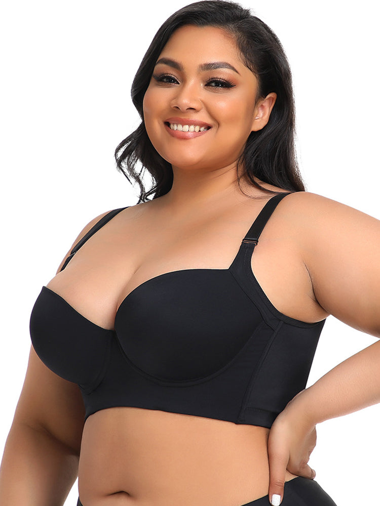 Women's Seamless Side Supportive Non-Wired Everyday Bra
