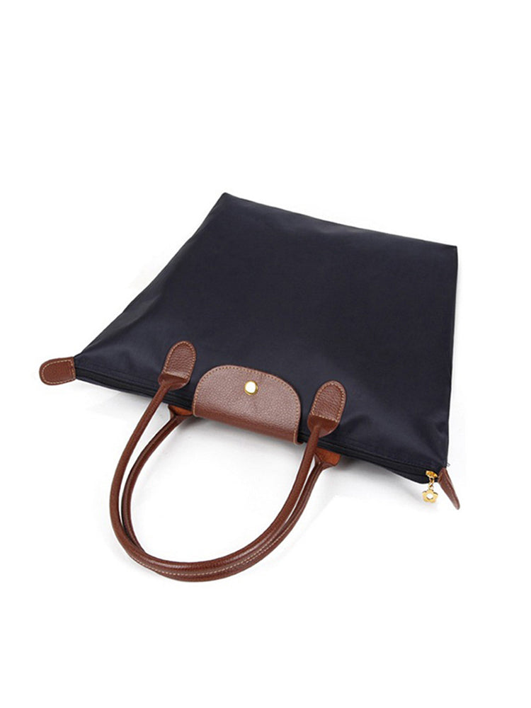 Water Resistant Light Weight Nylon Tote Bag Handbag