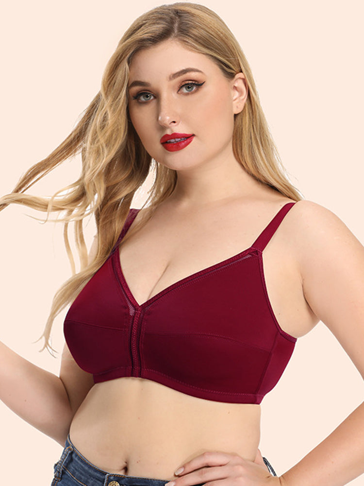 Women's Comfort Strap Full Coverage Wireless Bra