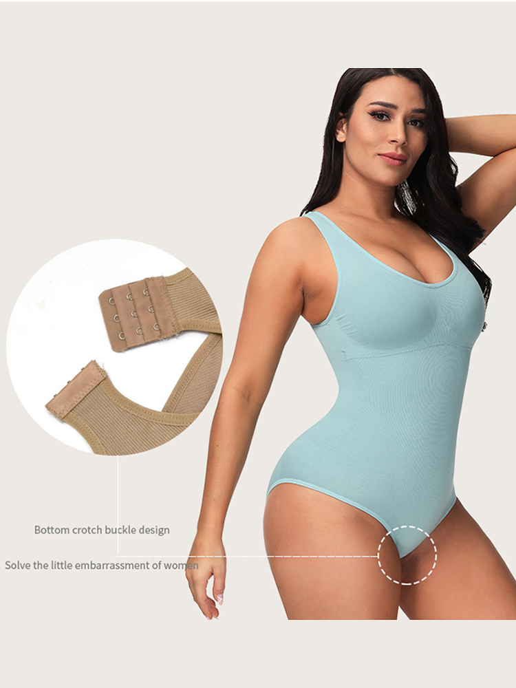 Women's Seamless Soft Butt Lifter Slim Bodysuit Shapewear