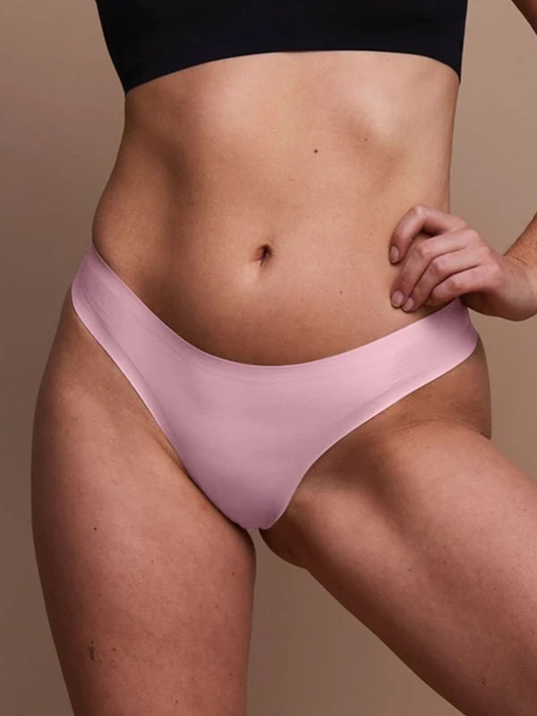 4-Pack Invisible Comfy Sexy Thongs G-Strings