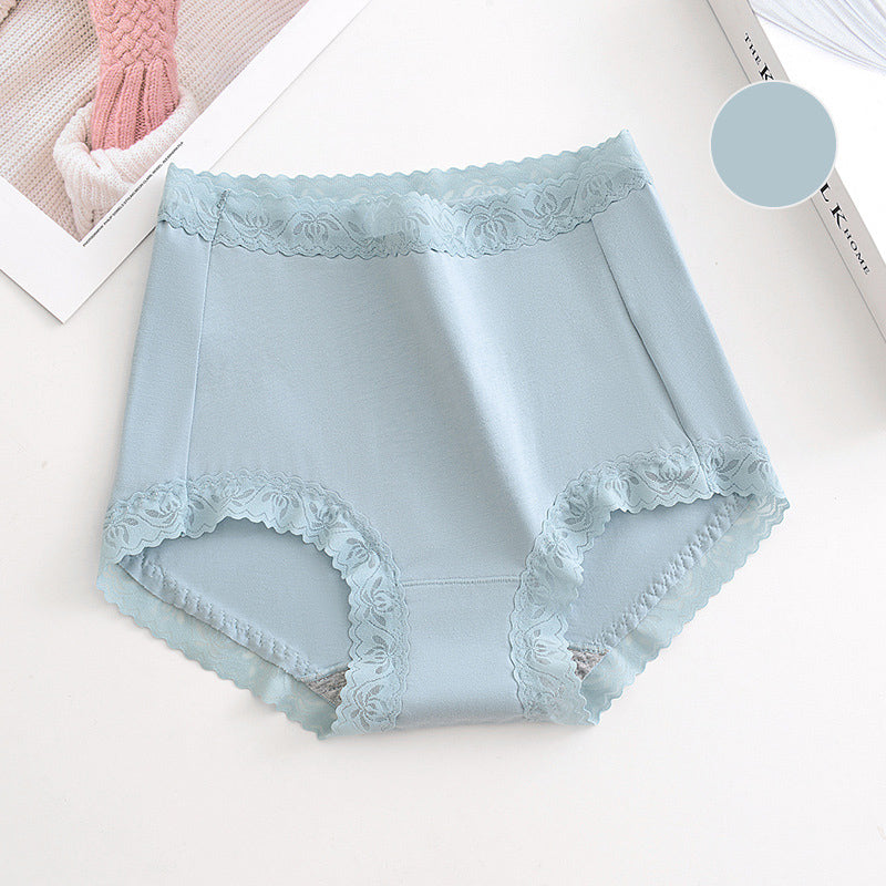 3-Pack Seamless High Waist Cotton Breathable Panties
