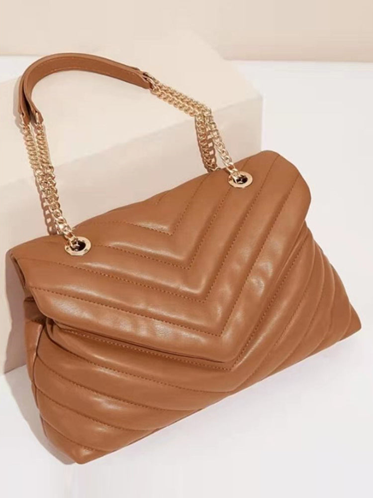 Women's Casual Soft PU Leather Large Tote Shoulder Bags