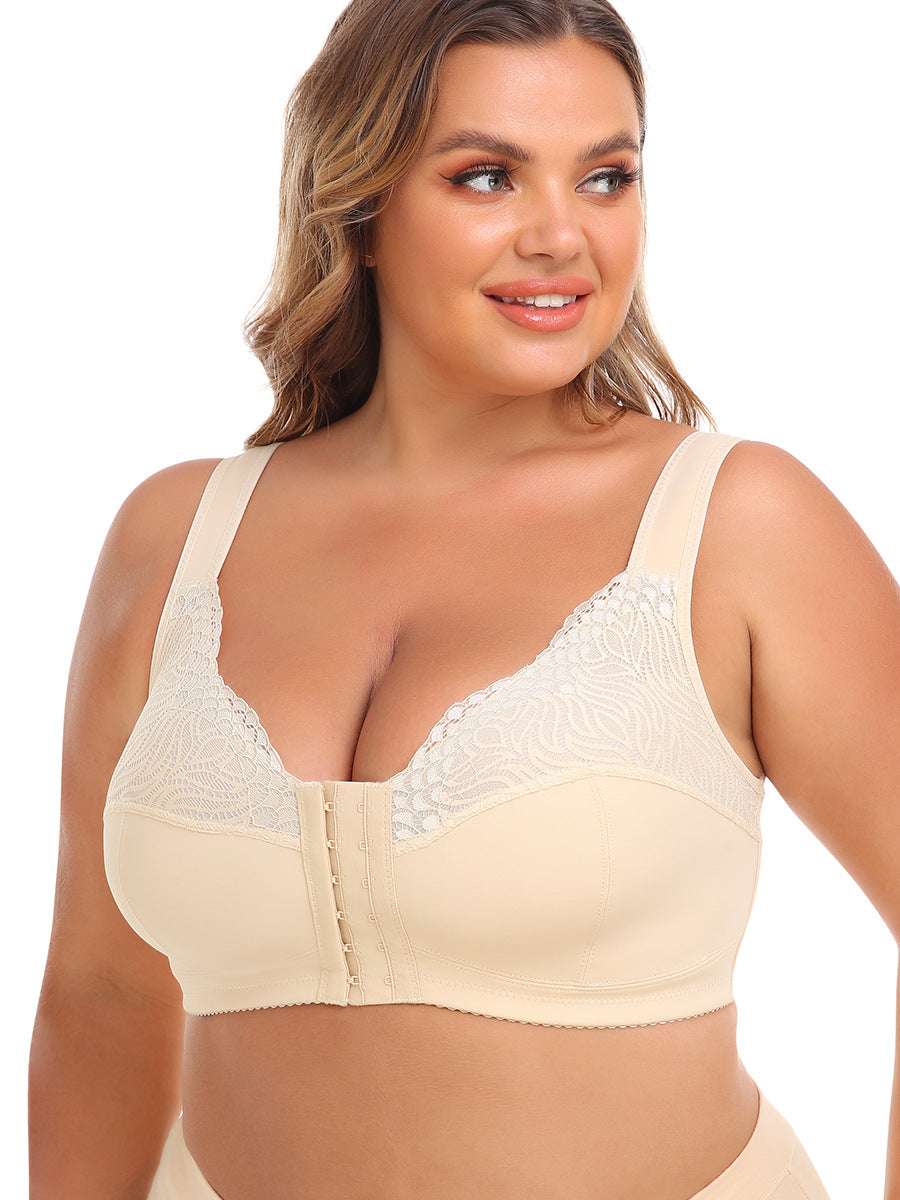 Vest Shaper Side Support Front Closure Bras