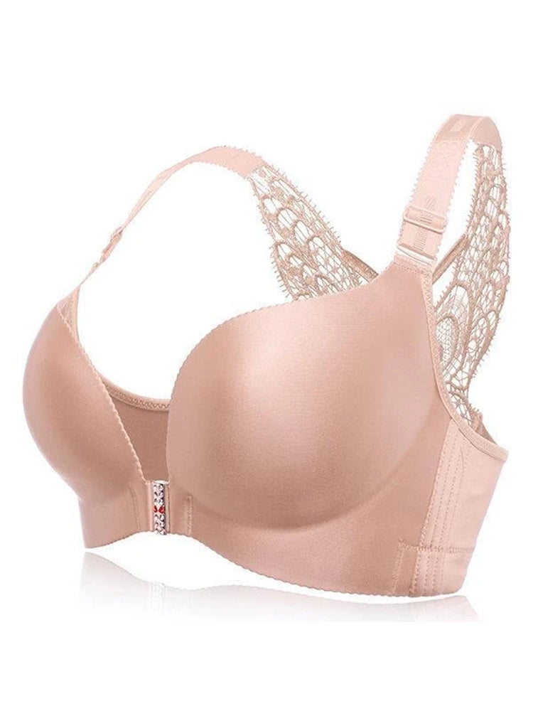 Front Closure Butterfly Back Bra