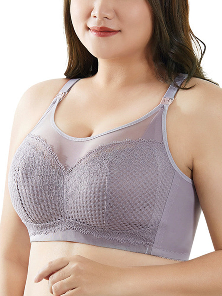 Thin Breathable Wire-free Nursing Bra