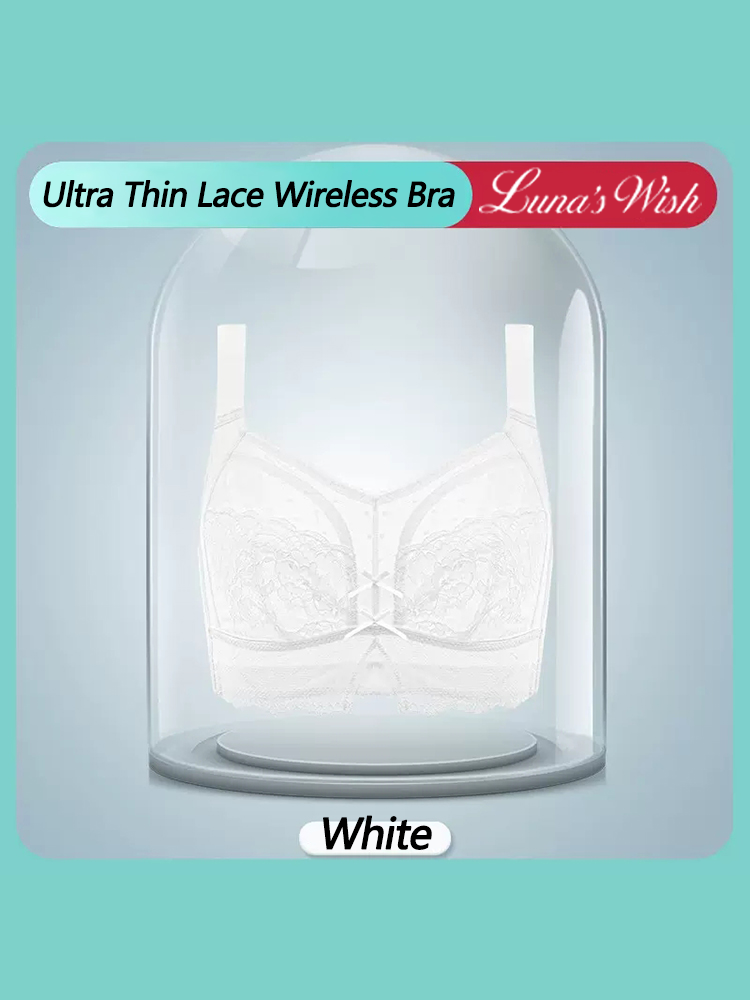 Sexy Ultra Thin Lace Wireless Bra