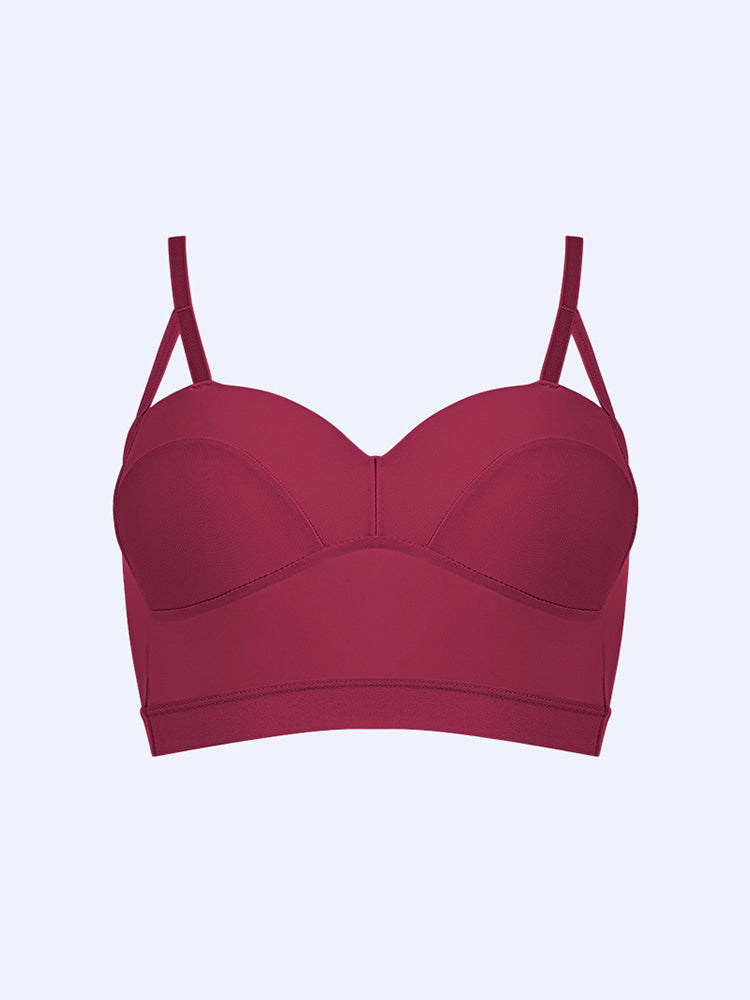 Breathable Vest Beauty Back Push Up Wireless Bra