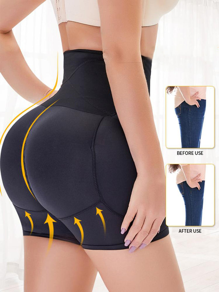 Padded Hip And Butt Lifter Waist Trainer Tummy Control Shorts