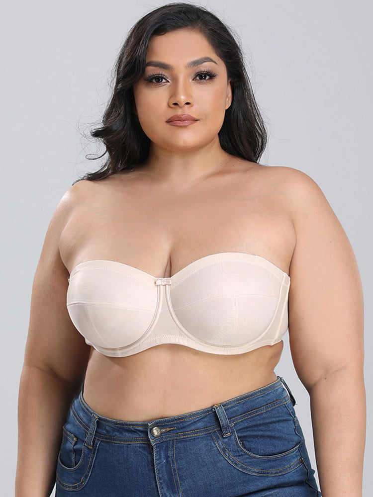 Women's Full Cup Beauty Back Smoothing Strapless Bra