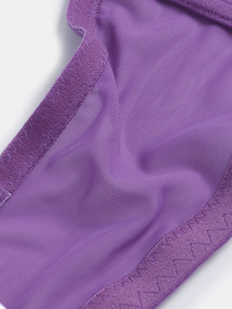 Embroidery Floral Sexy See Through Sheer Push Up Bras