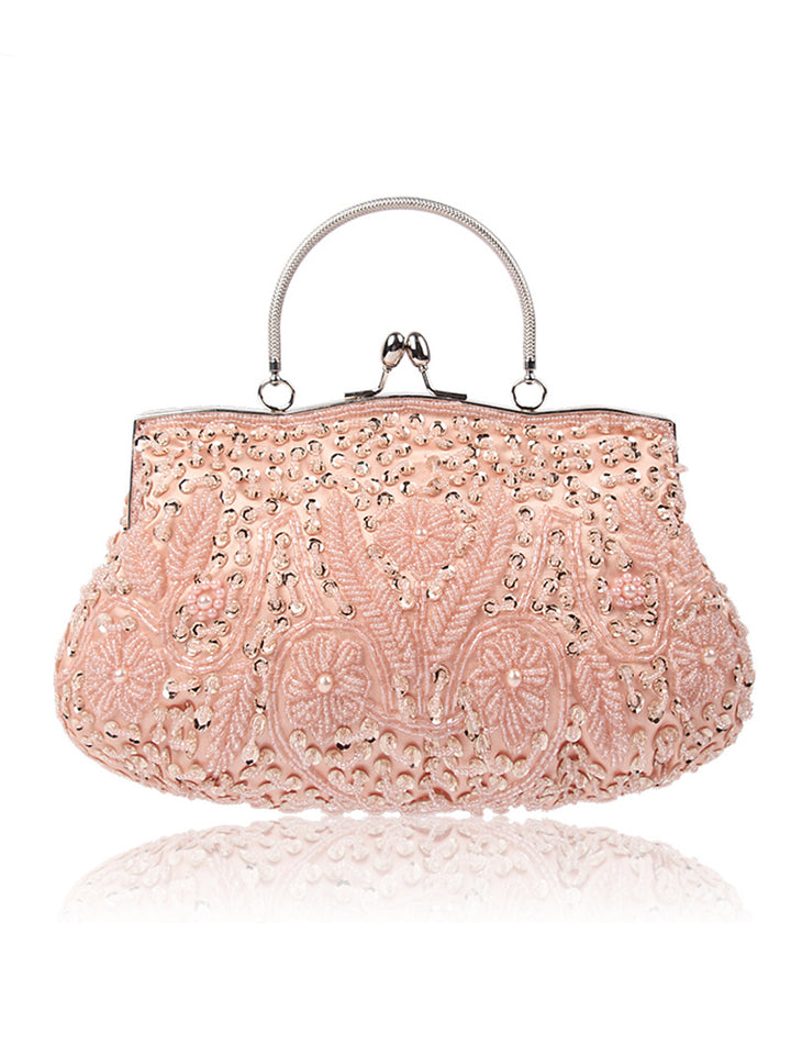 Rhinestone Handbag Costume Accessories Evening Clutch Beaded Bag